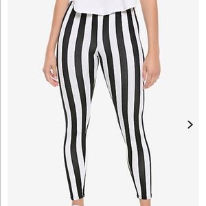 striped leggings